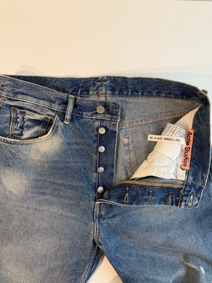 パンツ Acne Studios 2021M Vintage Blue EUR31 30