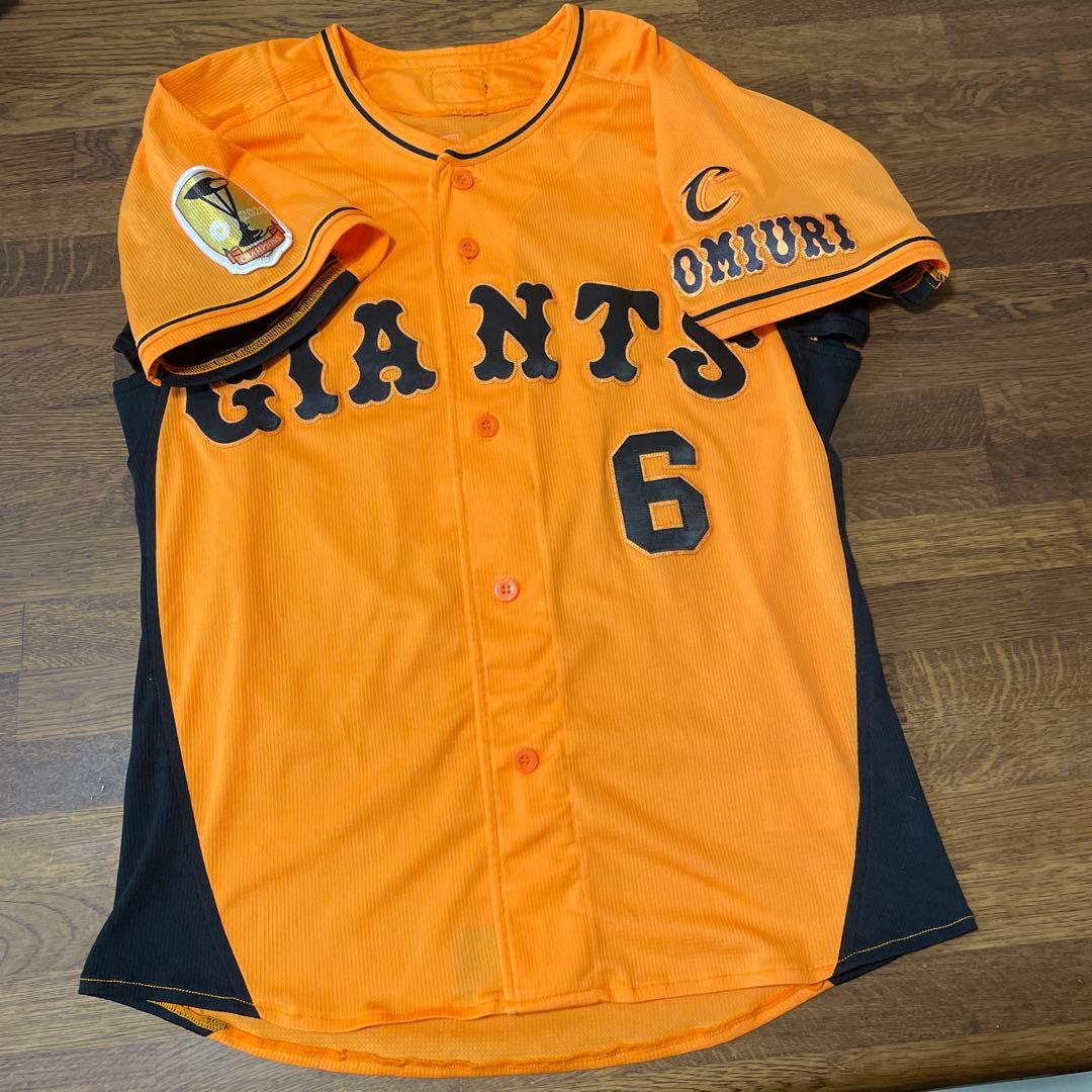 ジャイアンツ オーセンティックユニフォーム 優勝エンブレム付き 坂本勇人