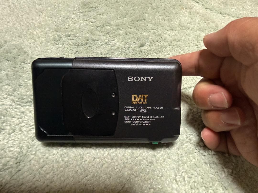 WMD-DT1 SONY DAT ウォークマン【動作品】