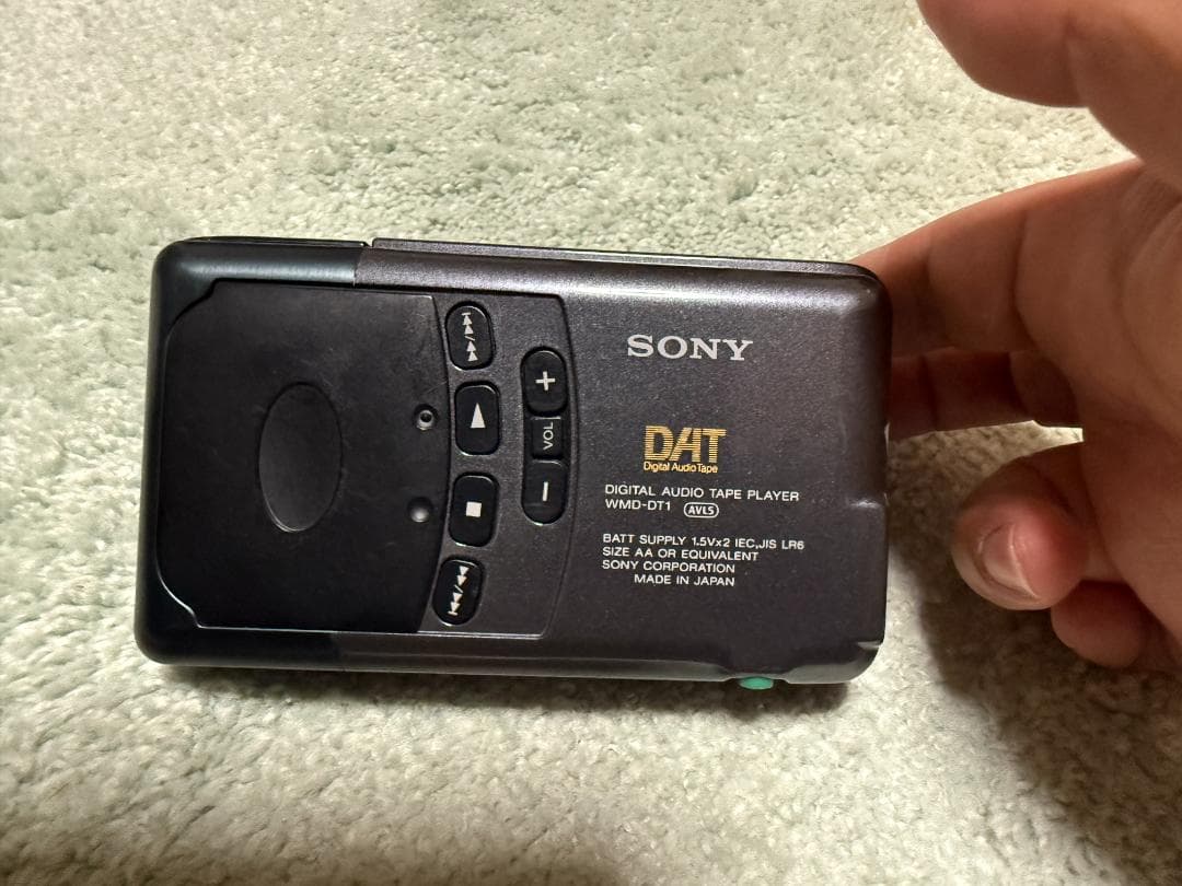 WMD-DT1 SONY DAT ウォークマン【動作品】