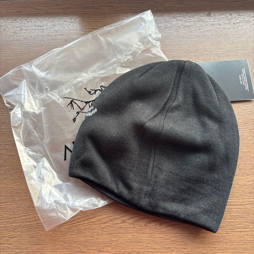 【アークテリクス】【新品】【良質】 ニット帽　男女兼用　ビーニー　ブラック