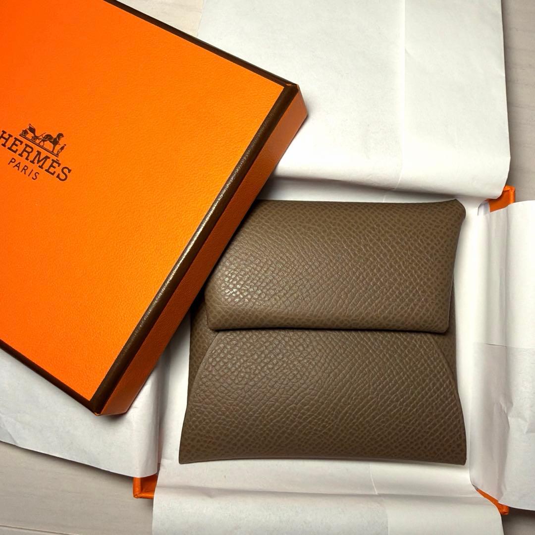 エルメス/HERMES バスティア　ケース　エトゥープ【新品/未使用】