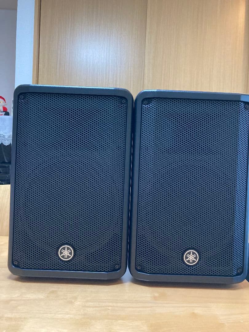 YAMAHA DBR10 スピーカー ペア カバー・ケース付き