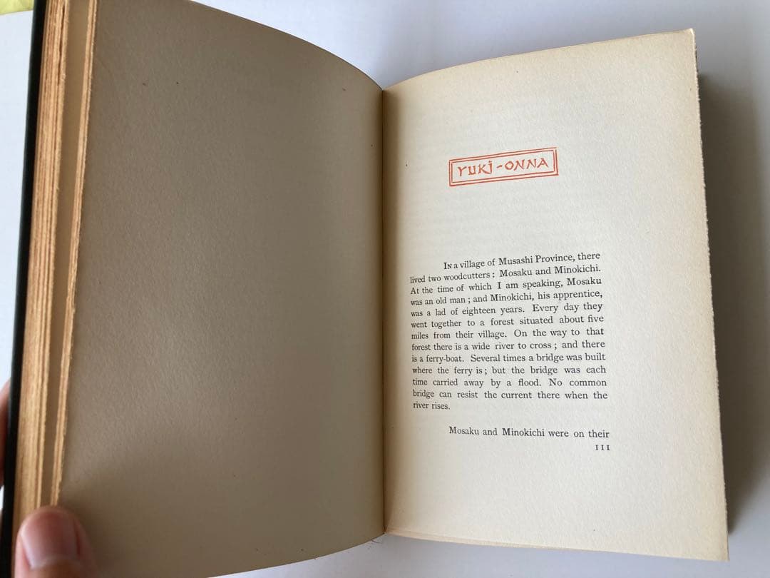 洋書 KWAIDAN by Lafcadio Hearn