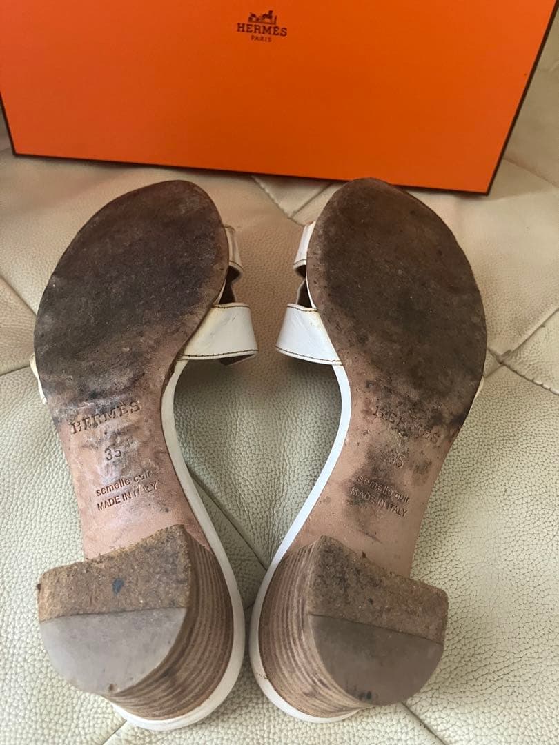 HERMES オアジス　サンダル　35