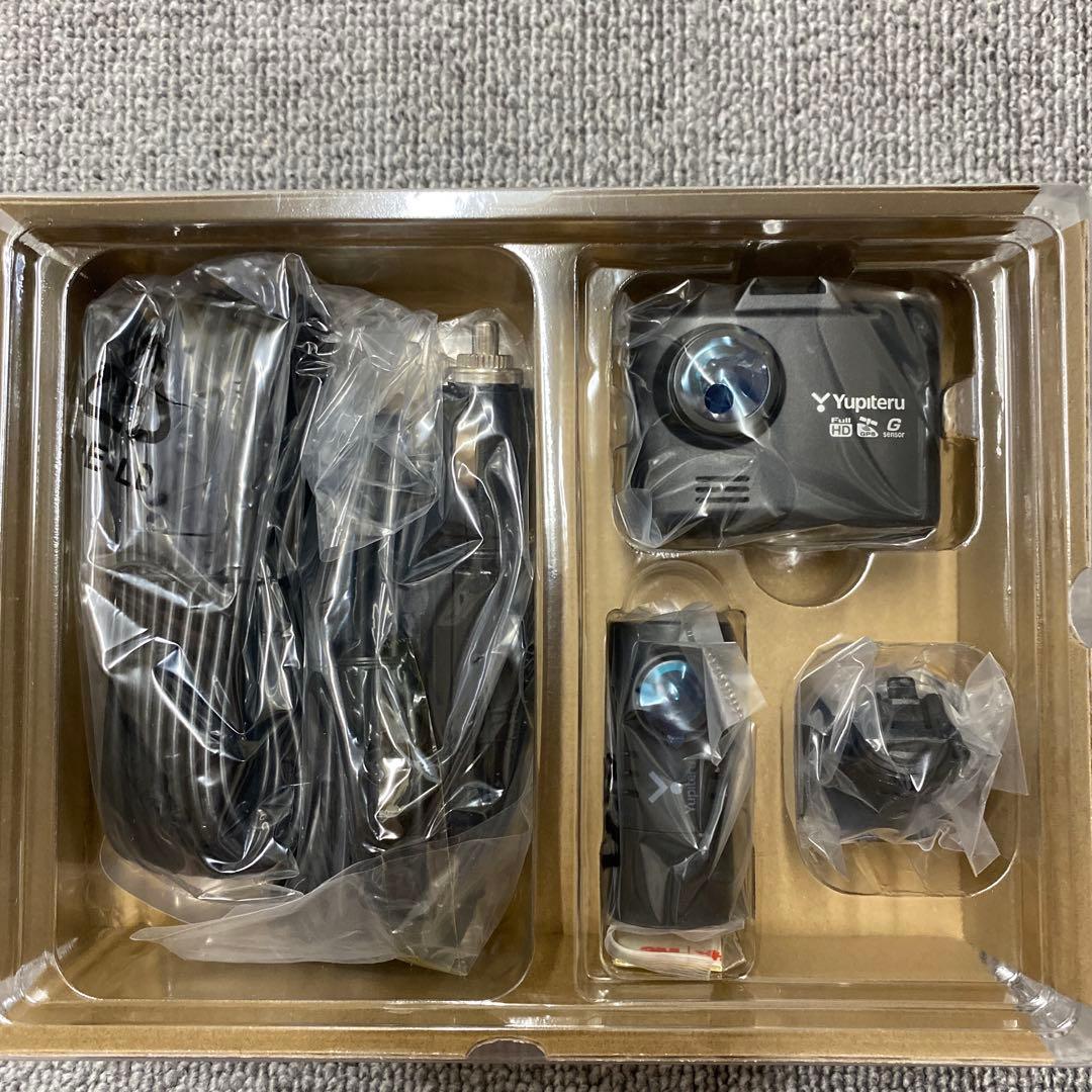 ユピテル Yupiteluドライブレコーダー 前後2カメラ Y-116c