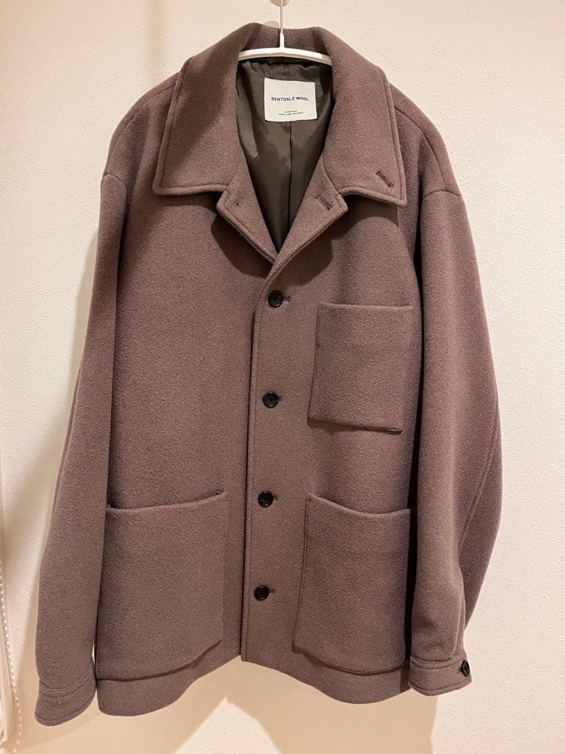 グリーンレーベル sentdale woolカバーオール モカ L 美品