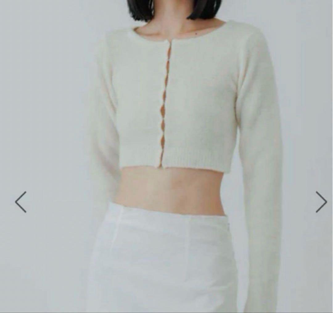 トップス yo BIOTOP Wool mohair cardigan