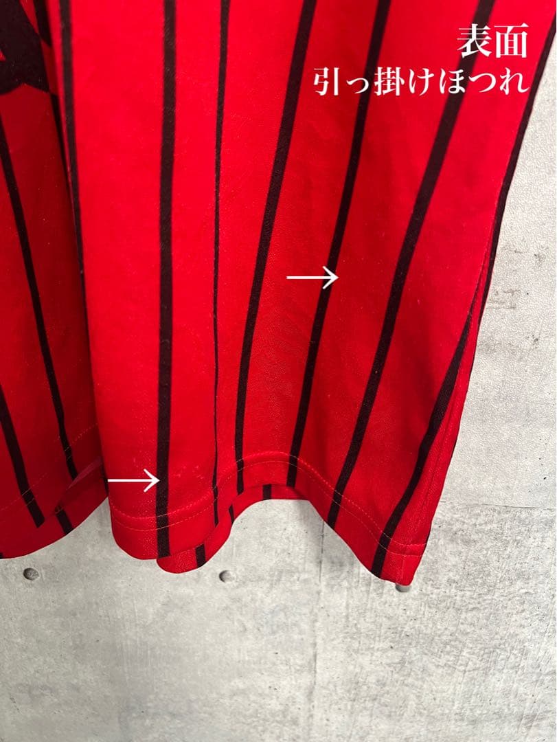 グラスゴーレンジャーズ限定品アウェイ半袖ユニフォーム　スコットランド 赤　刺繍.