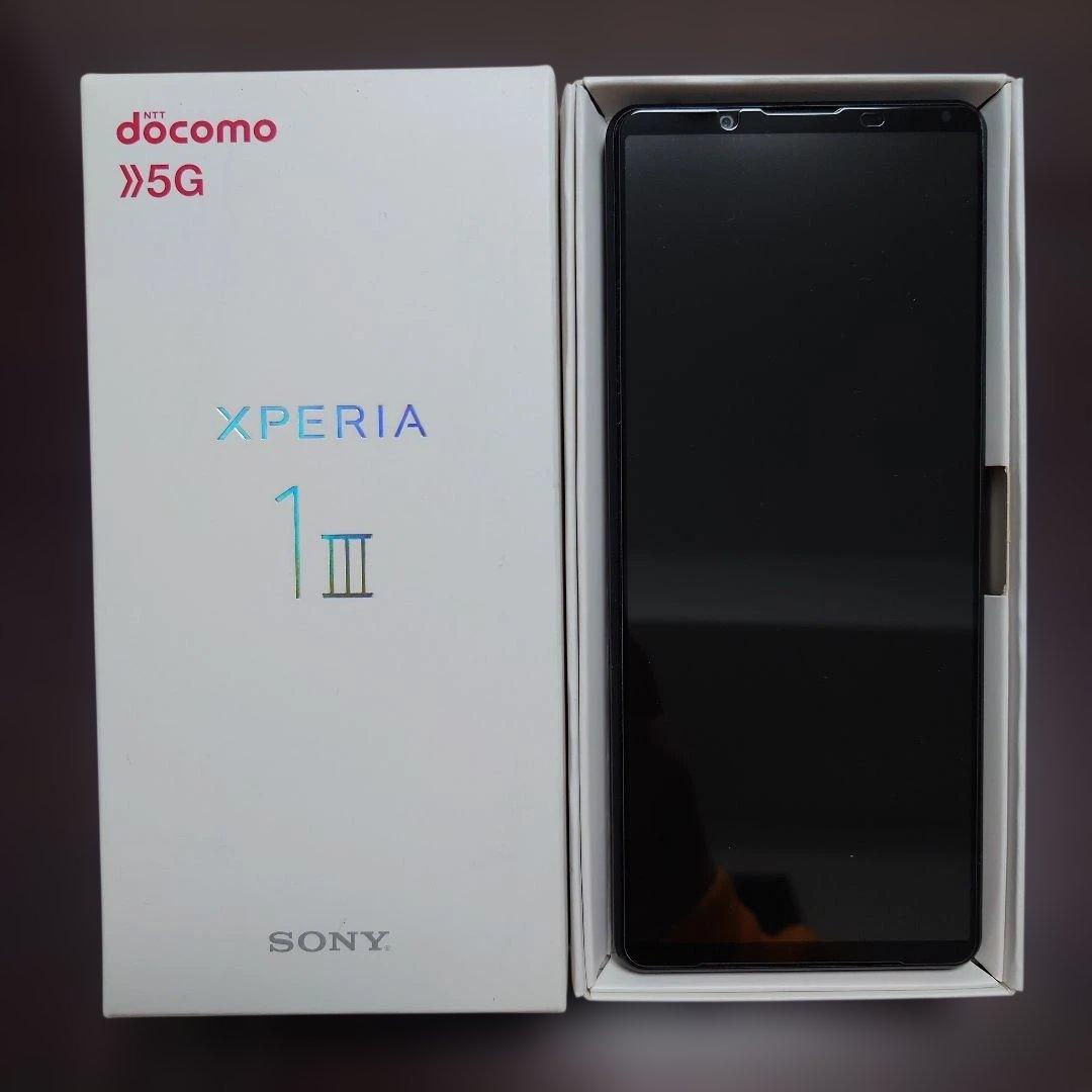 SIMフリー SONY Xperia 1 III ドコモ SO-51B ブラック