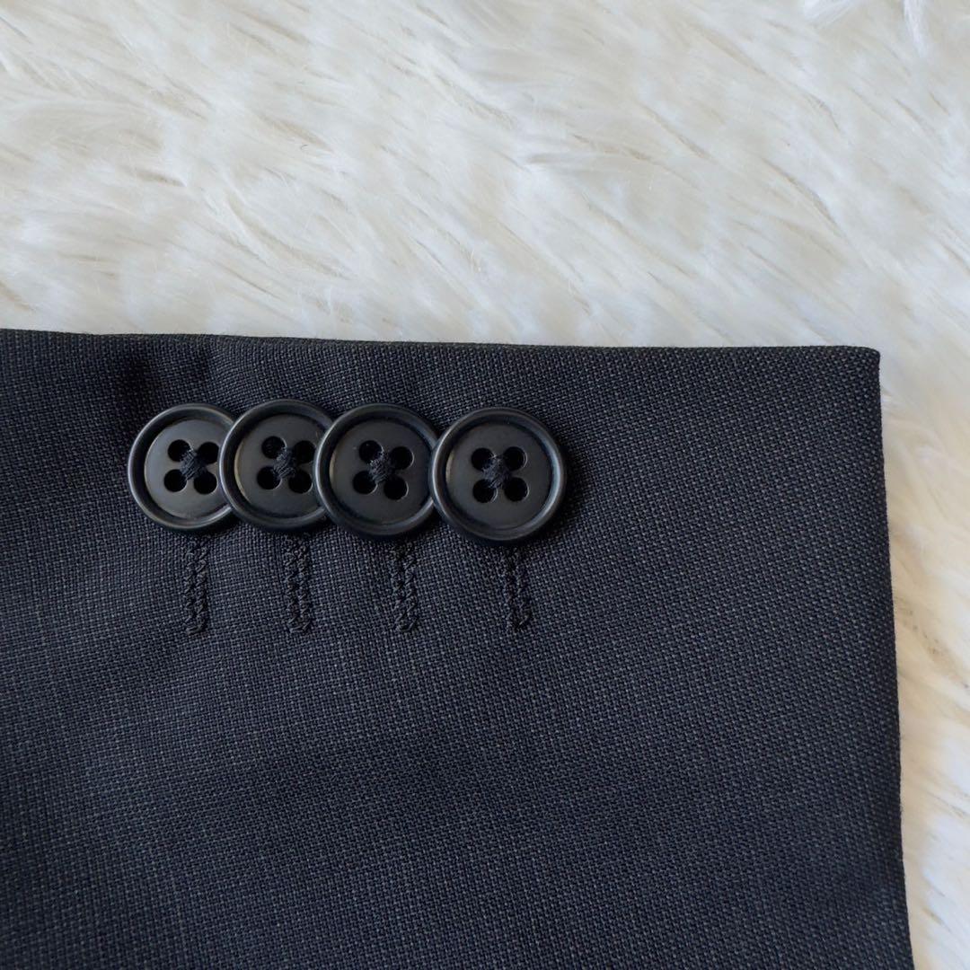 グリーンレーベルリラクシング × MARZOTTO✨セットアップスーツ　黒　46