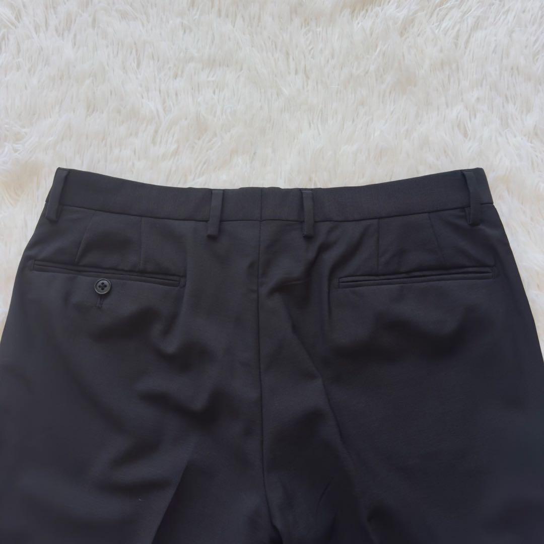 グリーンレーベルリラクシング × MARZOTTO✨セットアップスーツ　黒　46