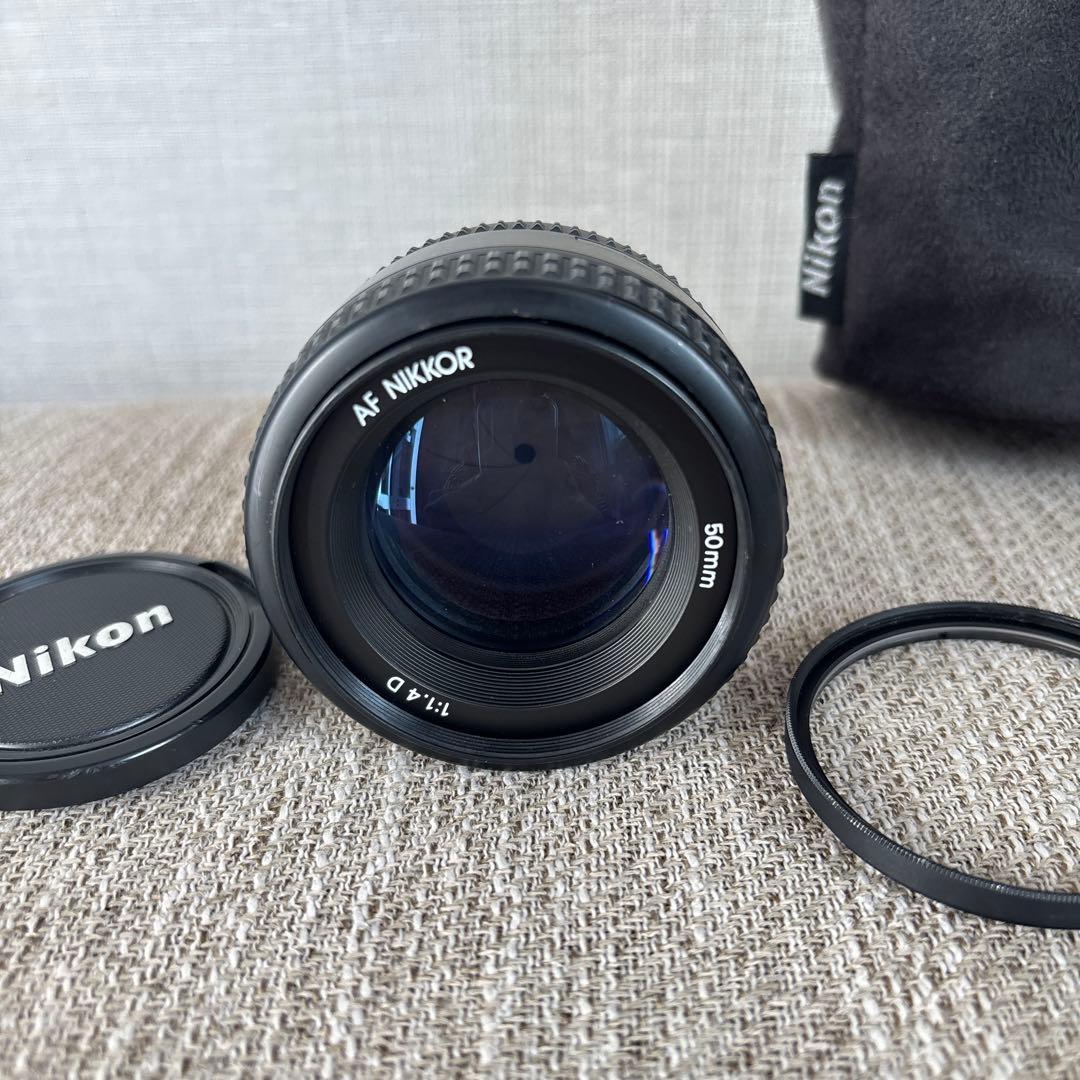 単焦点レンズ　Nikon 50mm f1.4