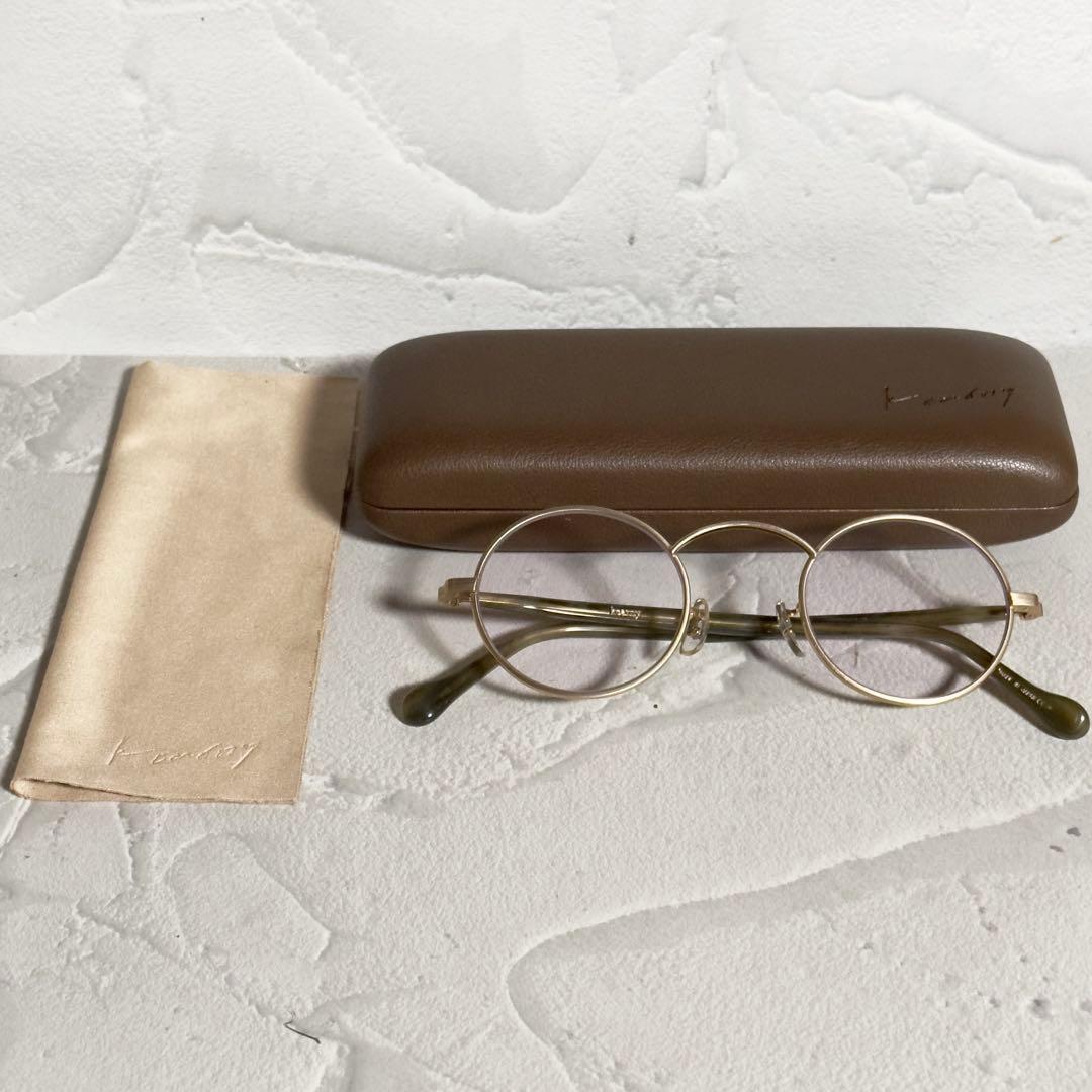 Kearny gravel-7 green stone 度なし ケース付き