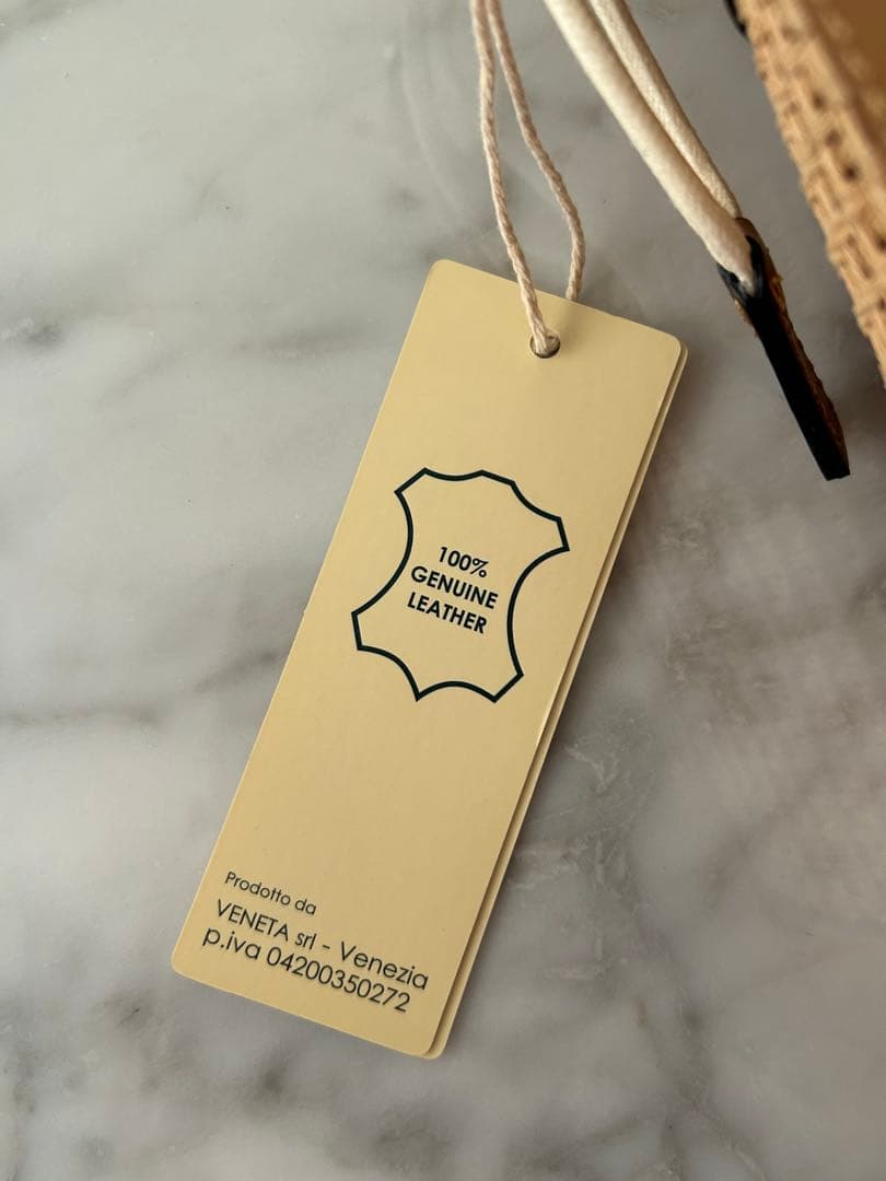 【新品未使用】Pelletteria Veneta かごバッグ ベージュ