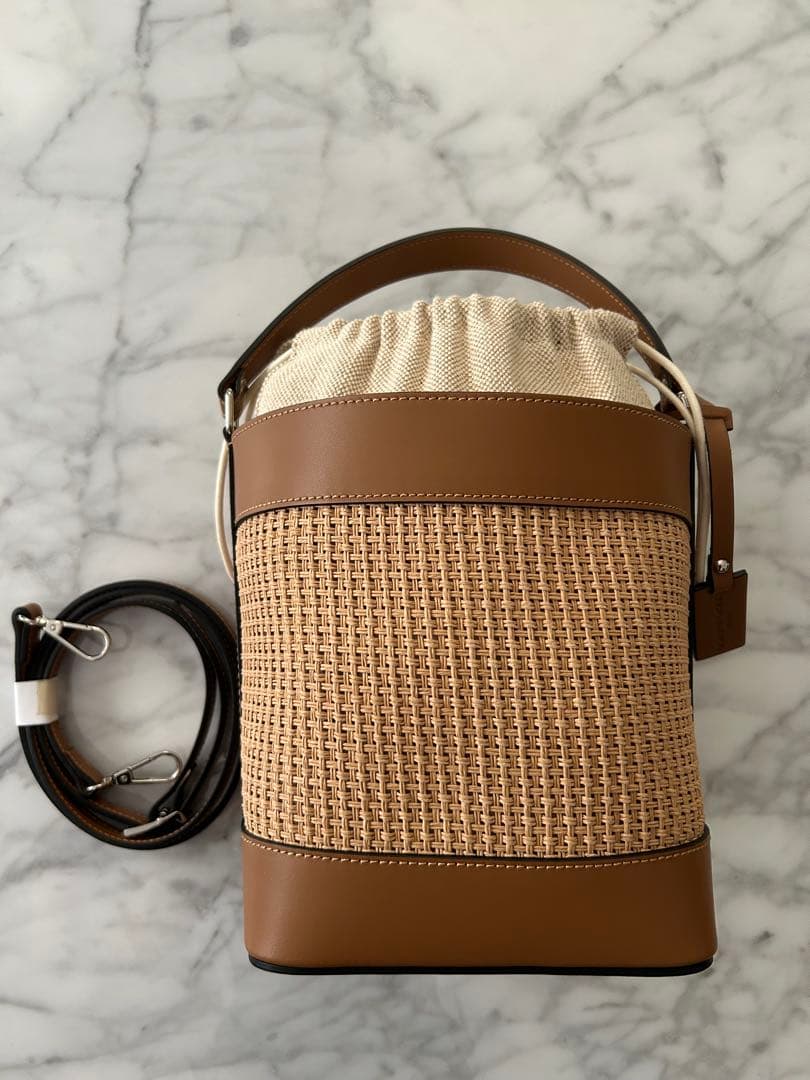 【新品未使用】Pelletteria Veneta かごバッグ ベージュ