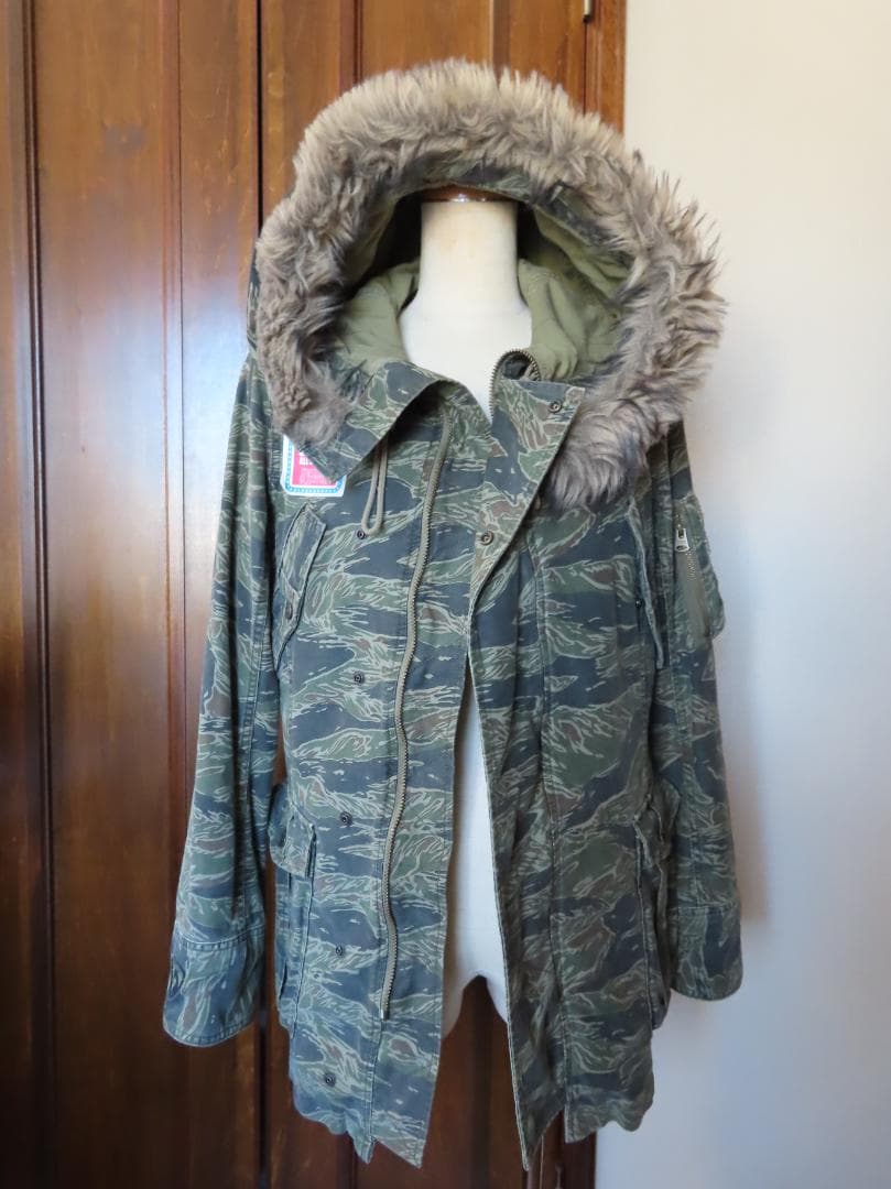 HYSTERIC GLAMOUR ヒテリックグラマー 迷彩柄ジャケット/FREE