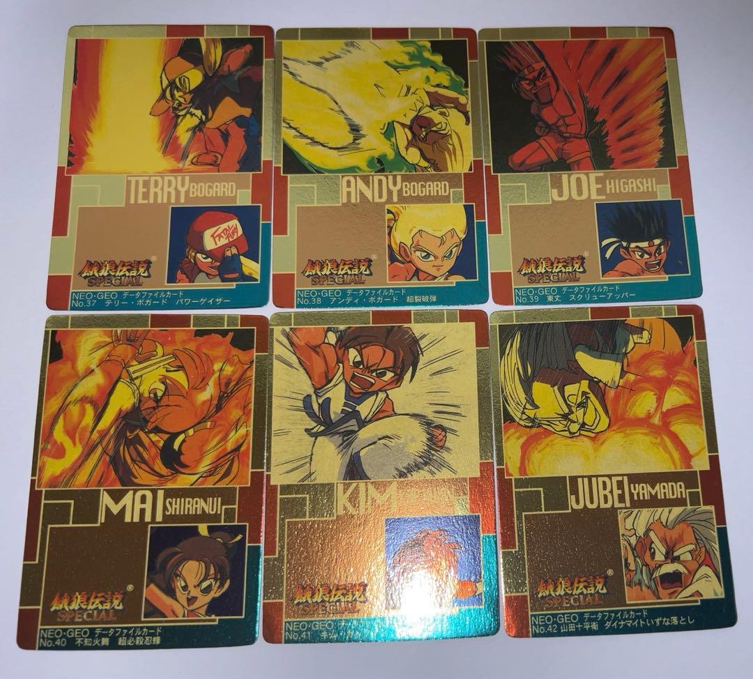NEOGEOデータファイルカード 全40種 フルコンプ YUU コスモス snk