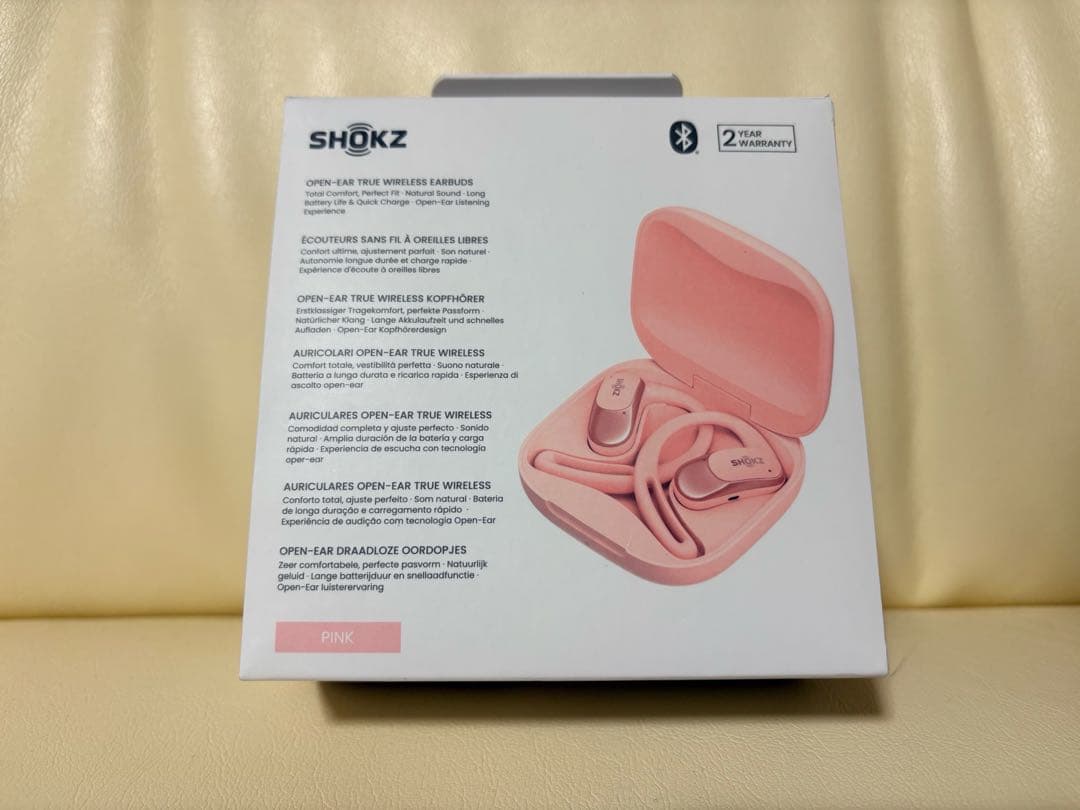 【未使用】 SHOKZ OpenFit Air ワイヤレスイヤホン
