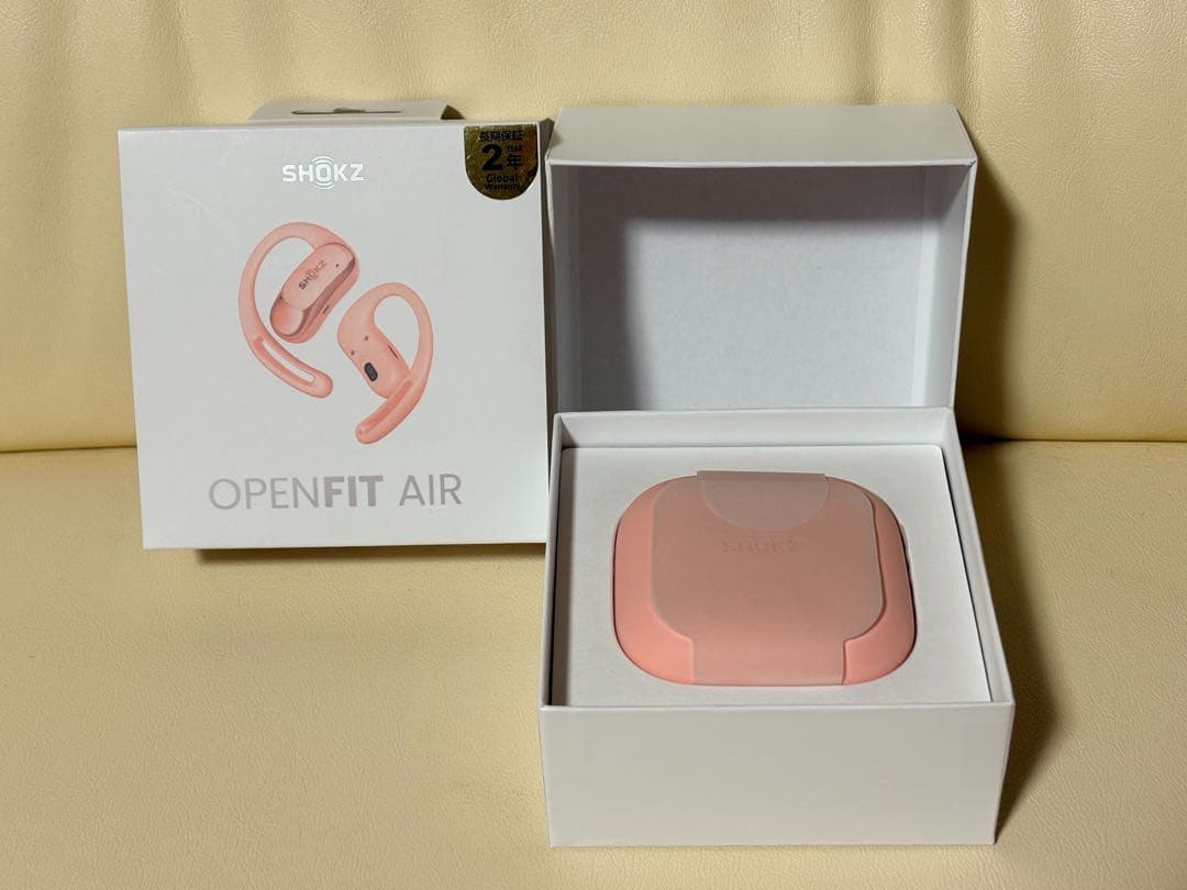 【未使用】 SHOKZ OpenFit Air ワイヤレスイヤホン