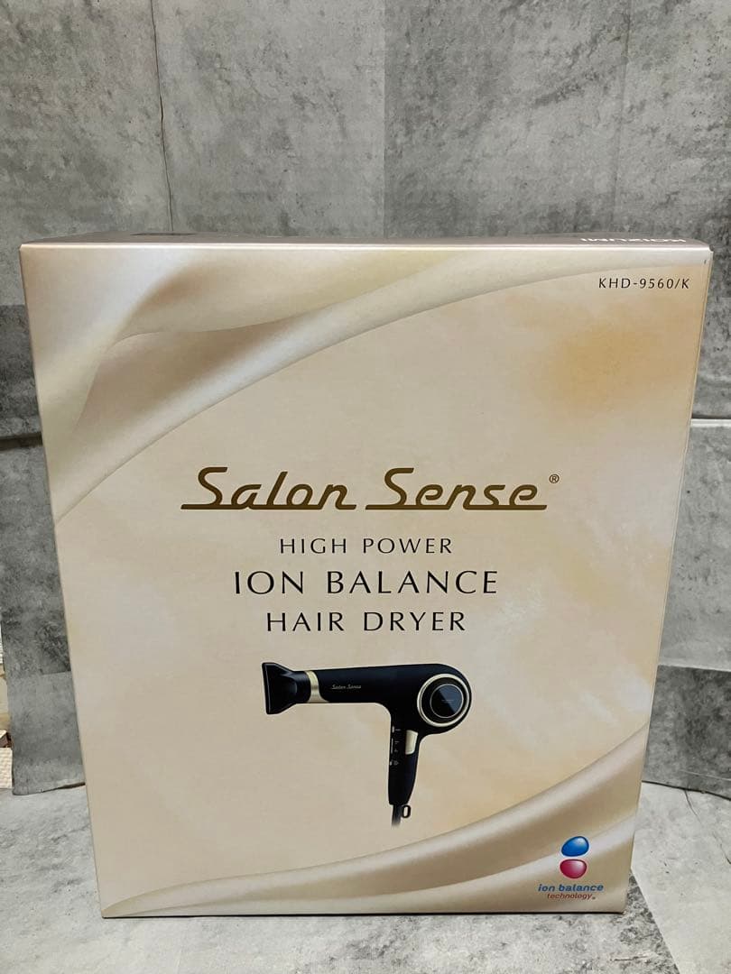サロンセンス　コイズミ ハイパワーイオンバランス ドライヤー ブラック