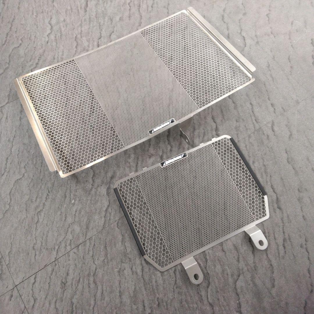 ヤマハYZF-R1ラジエター＆オイルクーラーガードSET　中古品