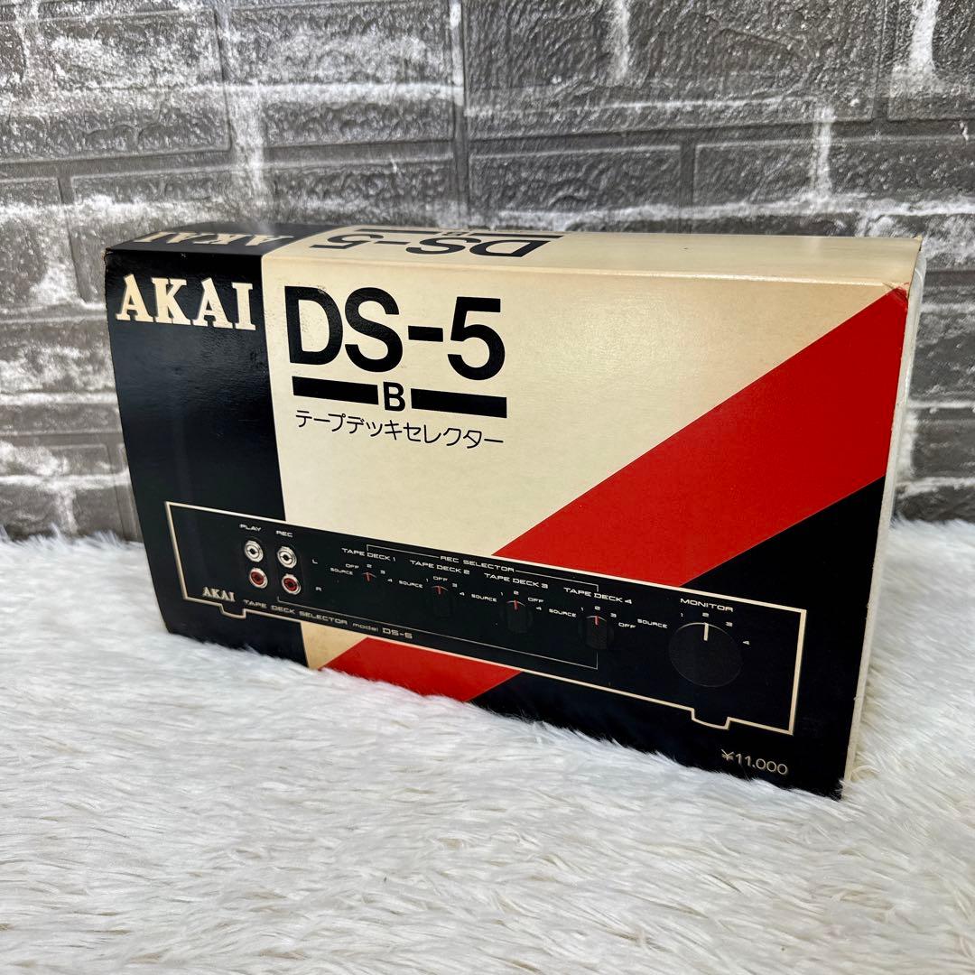 希少！外箱付き！ AKAI DS-5 テープデッキセレクター アカイ