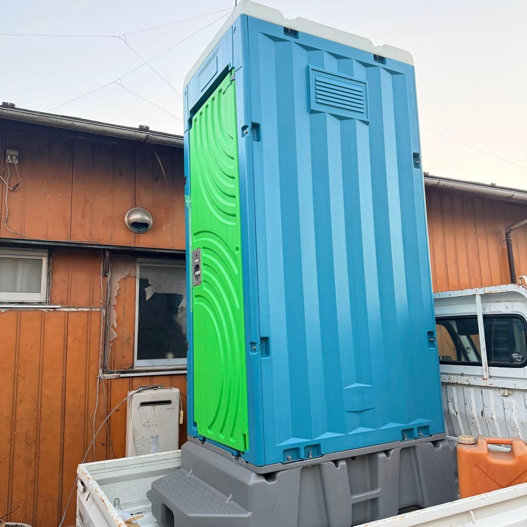 仮設トイレ（洋式・非水洗（汲取り）タイプかも）未使用、★引取のみ★ 東京都八王子