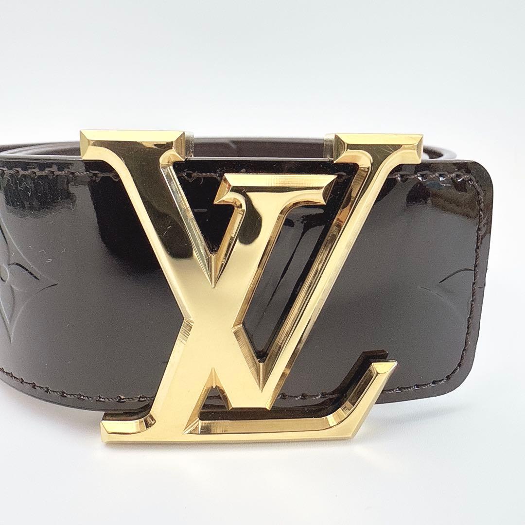 ルイヴィトン サンチュール LV ファセット ベルト 80/32 モノグラム