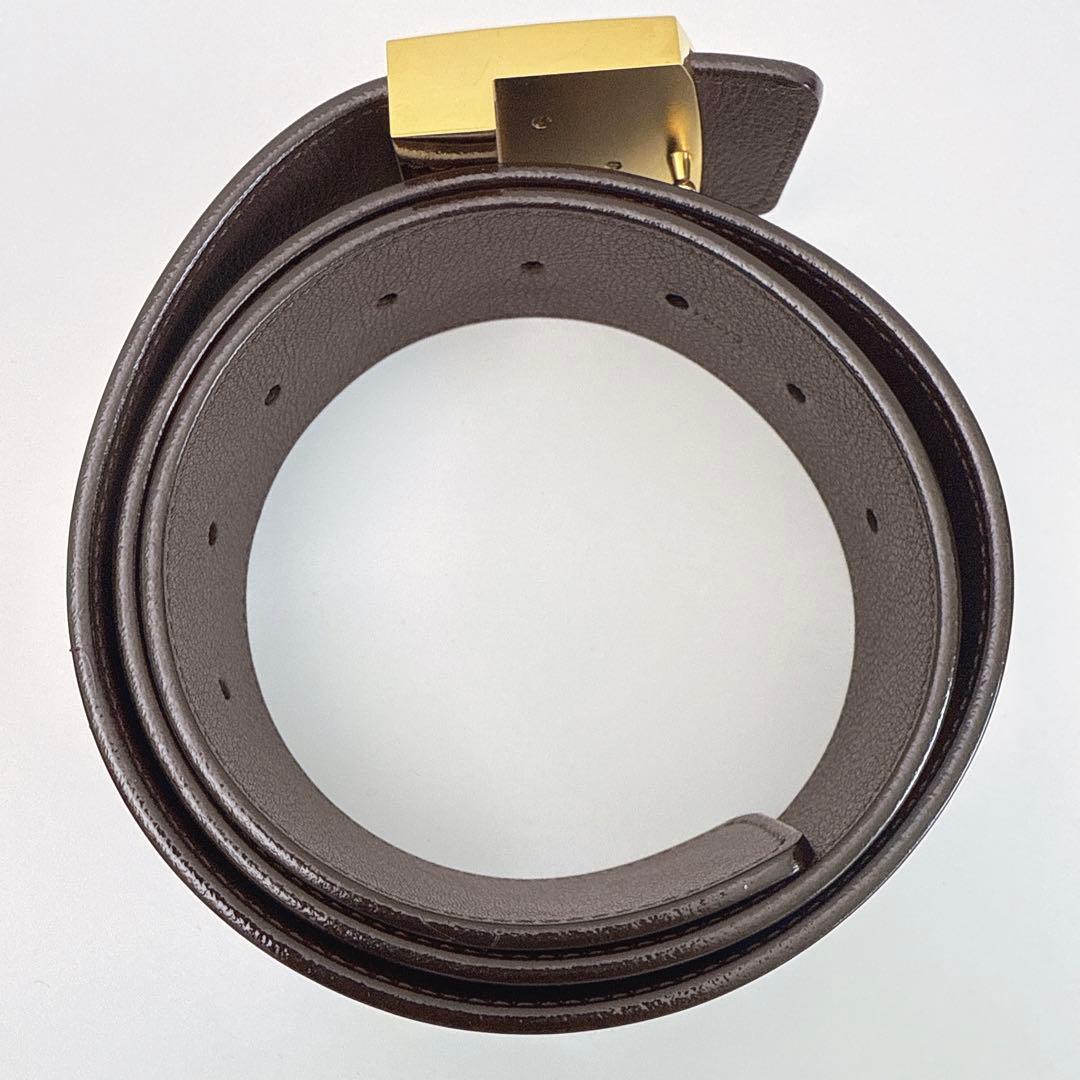 ルイヴィトン サンチュール LV ファセット ベルト 80/32 モノグラム