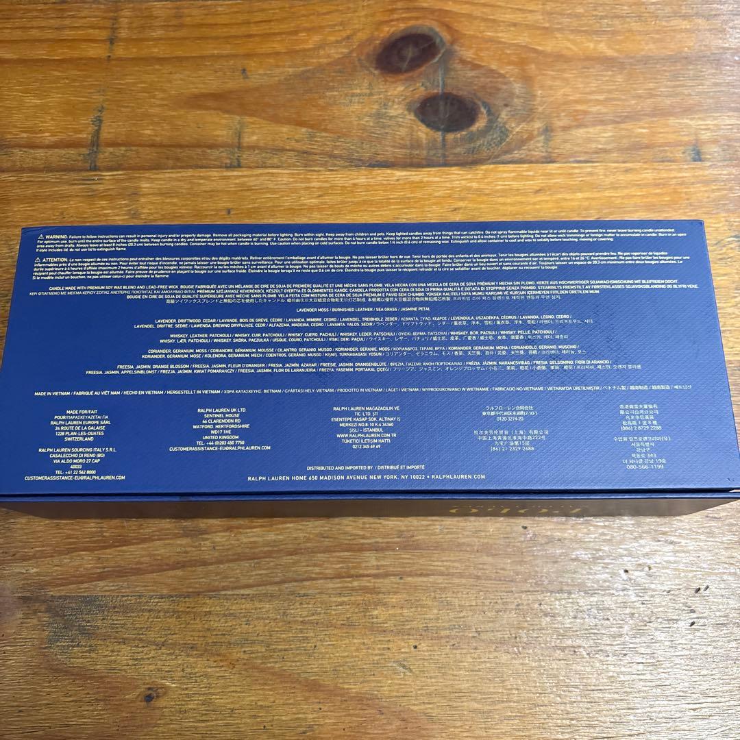 【新品】ポロ　ラルフローレン　ホーム　キャンドル ギフト セット　フレグランス