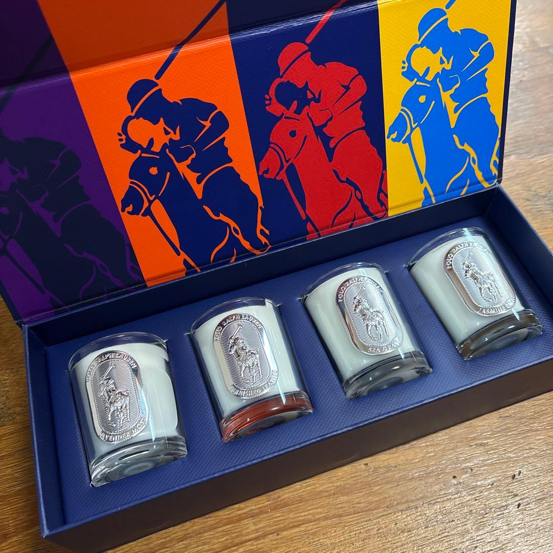 【新品】ポロ　ラルフローレン　ホーム　キャンドル ギフト セット　フレグランス