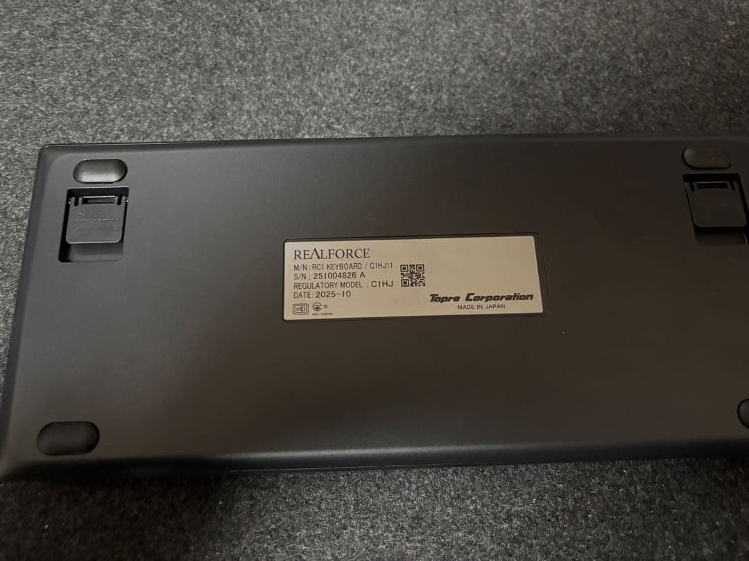 REALFORCE RC1 45g JIS配列