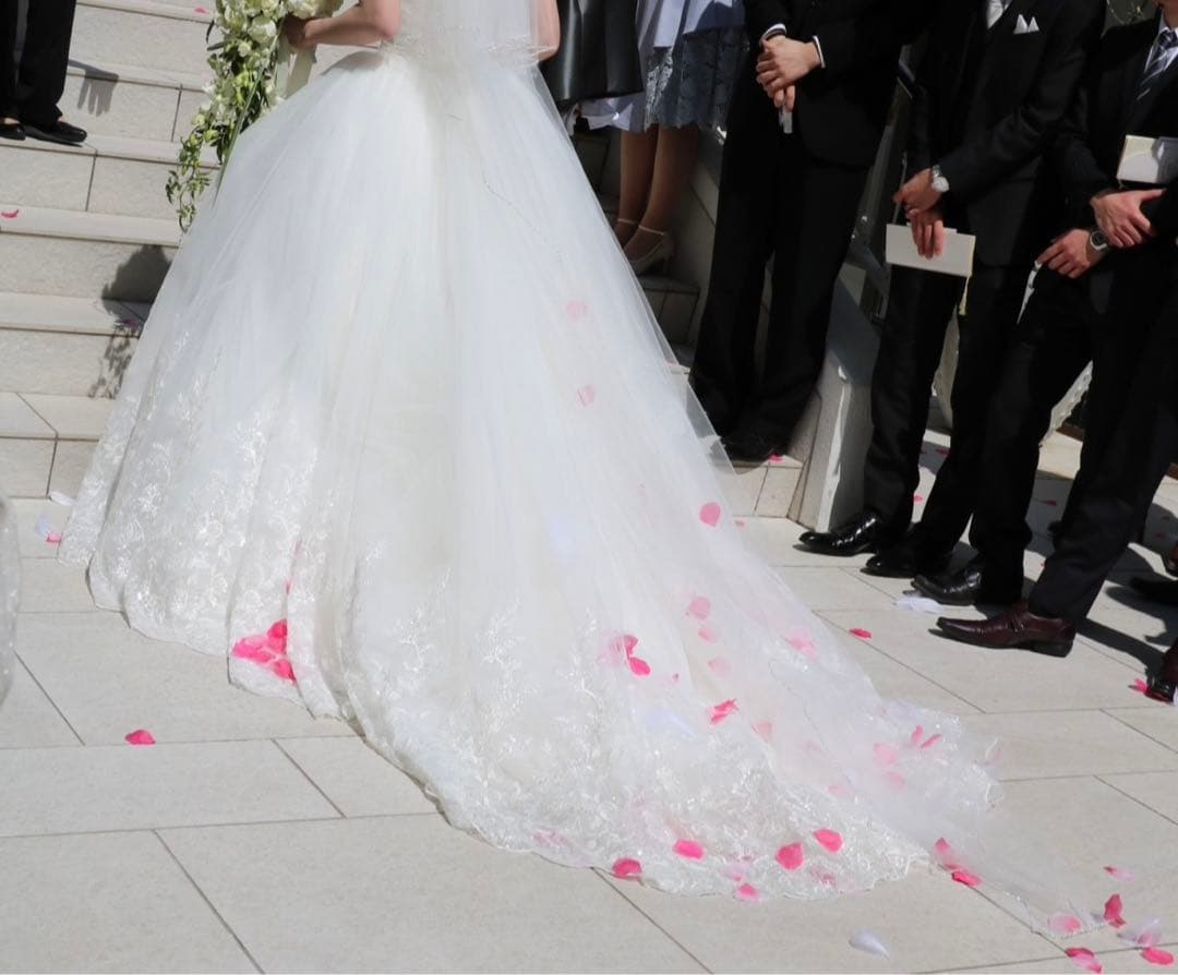 なな✳︎ウェディングドレス ニコル　9号　タカミブライダルベール セット