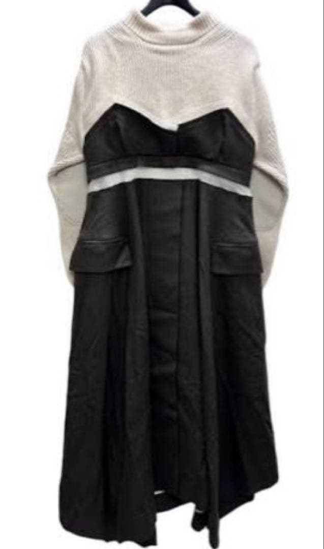 【セール中】サカイ　変形ロングワンピース　sacai