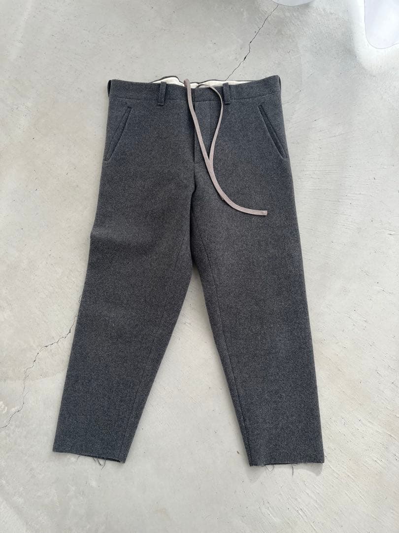 パンツ SUNSEA 19AW MELTON PANTS