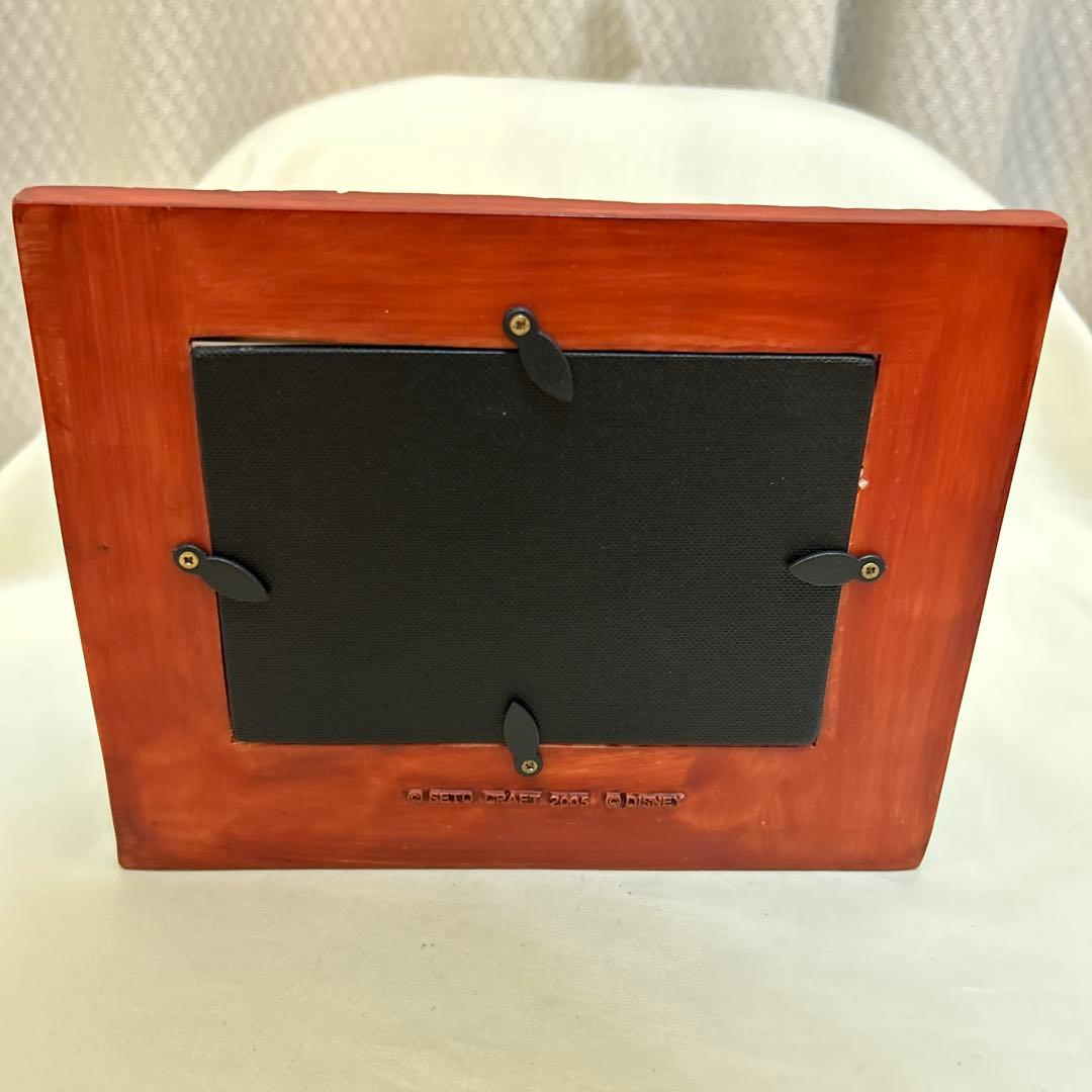 ディズニー　わんわん物語　レディ&トランプ　フォトフレーム　セトクラフト2005