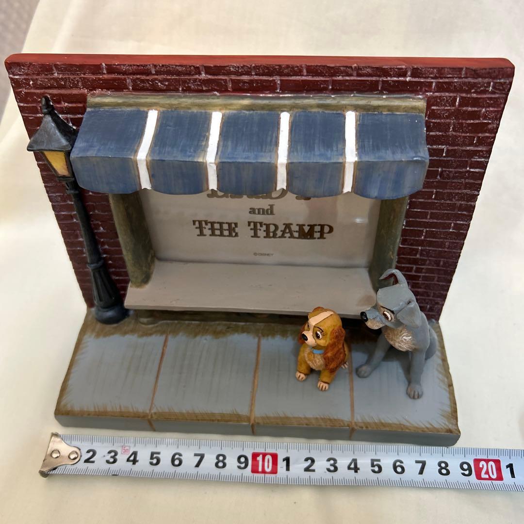 ディズニー　わんわん物語　レディ&トランプ　フォトフレーム　セトクラフト2005