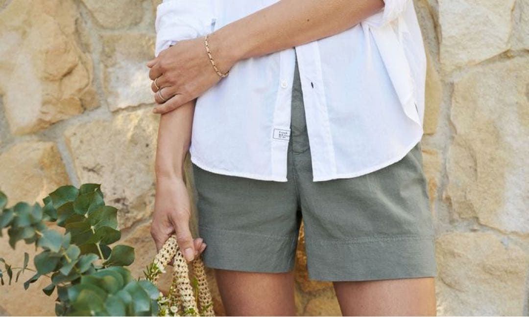 専用　Frank＆Eileen  リネンコットンショートパンツ