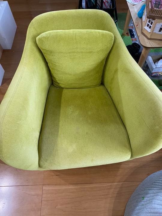 イデー　ミニミラーアームチェア　グリーン