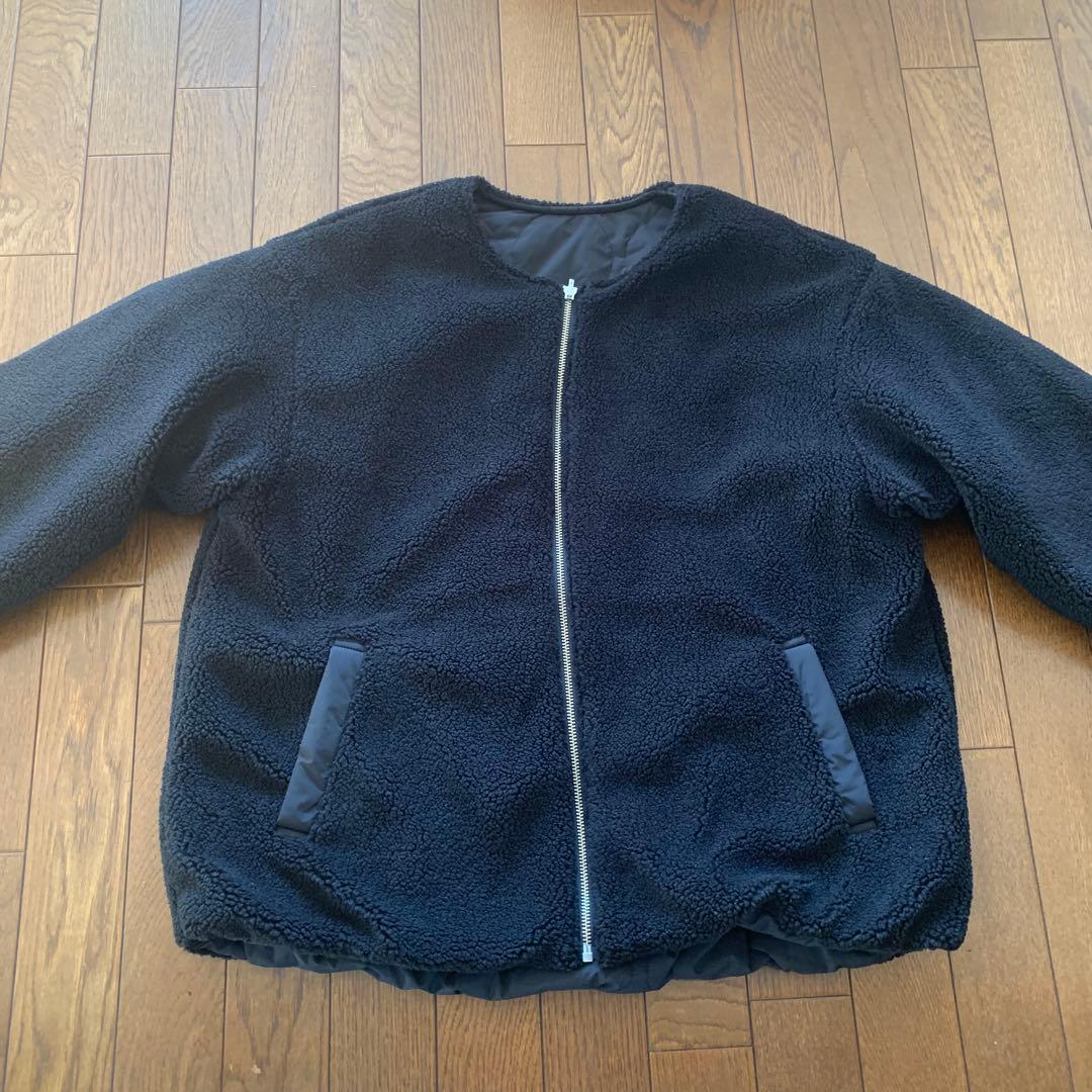 新品《web限定》リバーシブルボアブルゾン