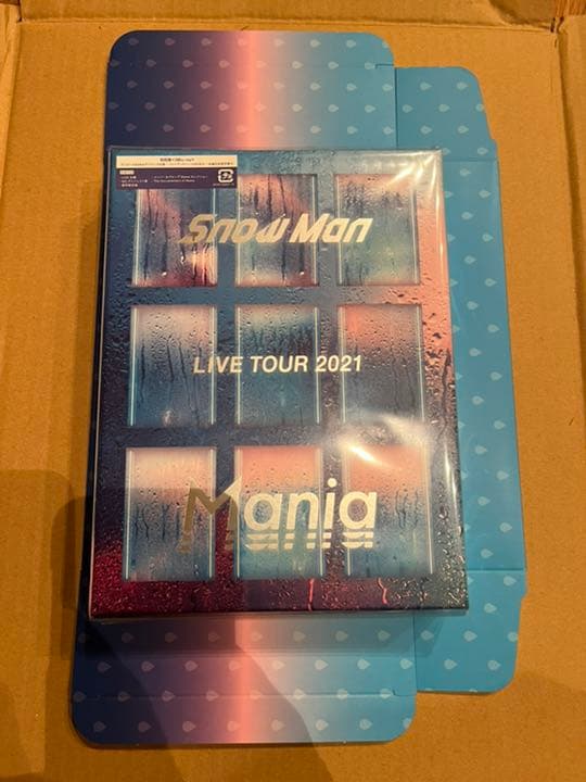 Man 2021 LIVE TOUR Blu-ray 初回盤