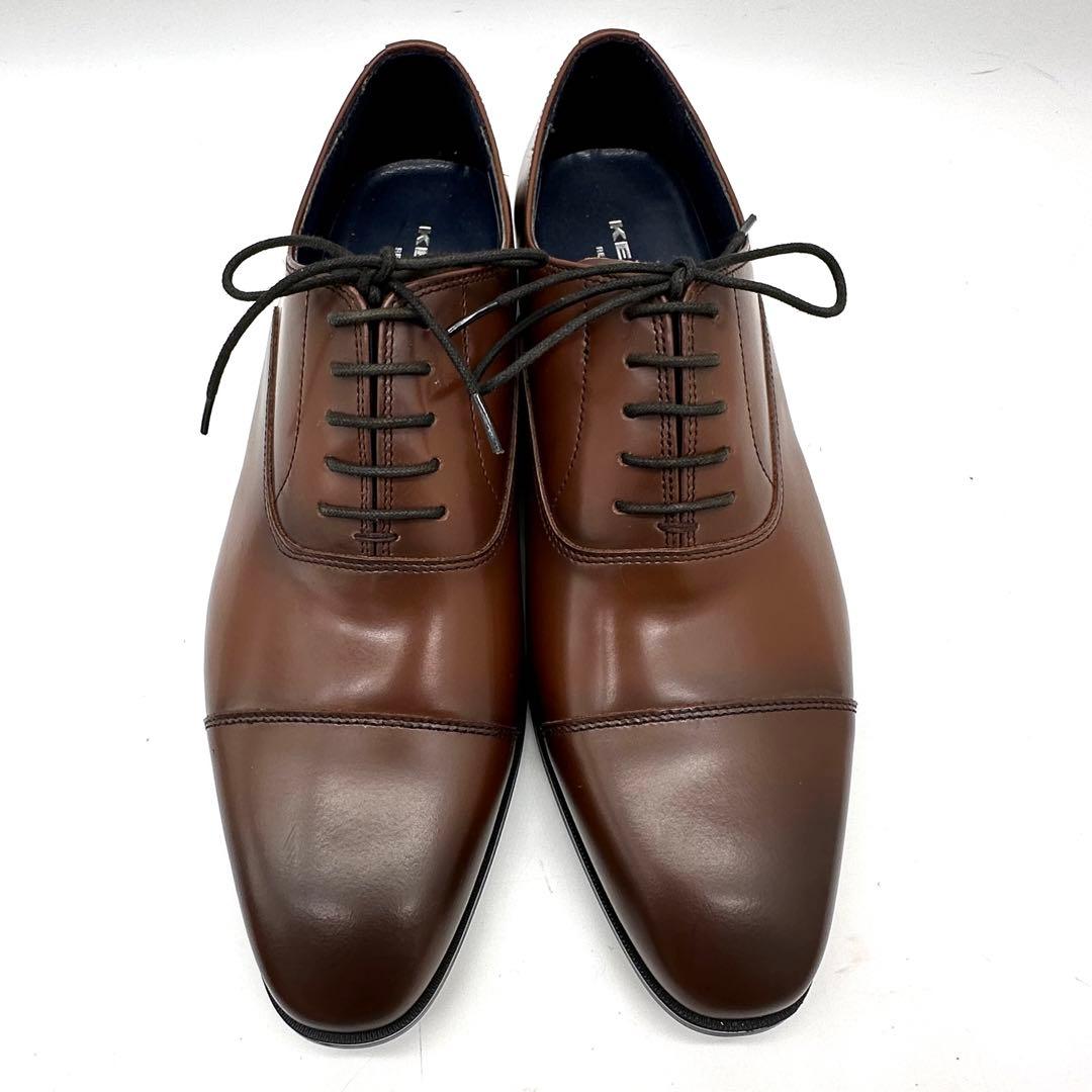 〈極美品〉KENFORD ケンフォード【25.5EEE】ストレートチップ