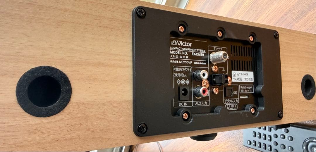 Victor EX-DM10 ウッドコーン WOOD CONE