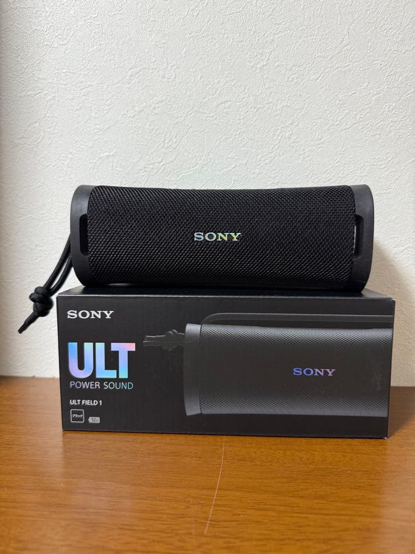 SONY ULT FIELD 1ワイヤレススピーカー ブラック