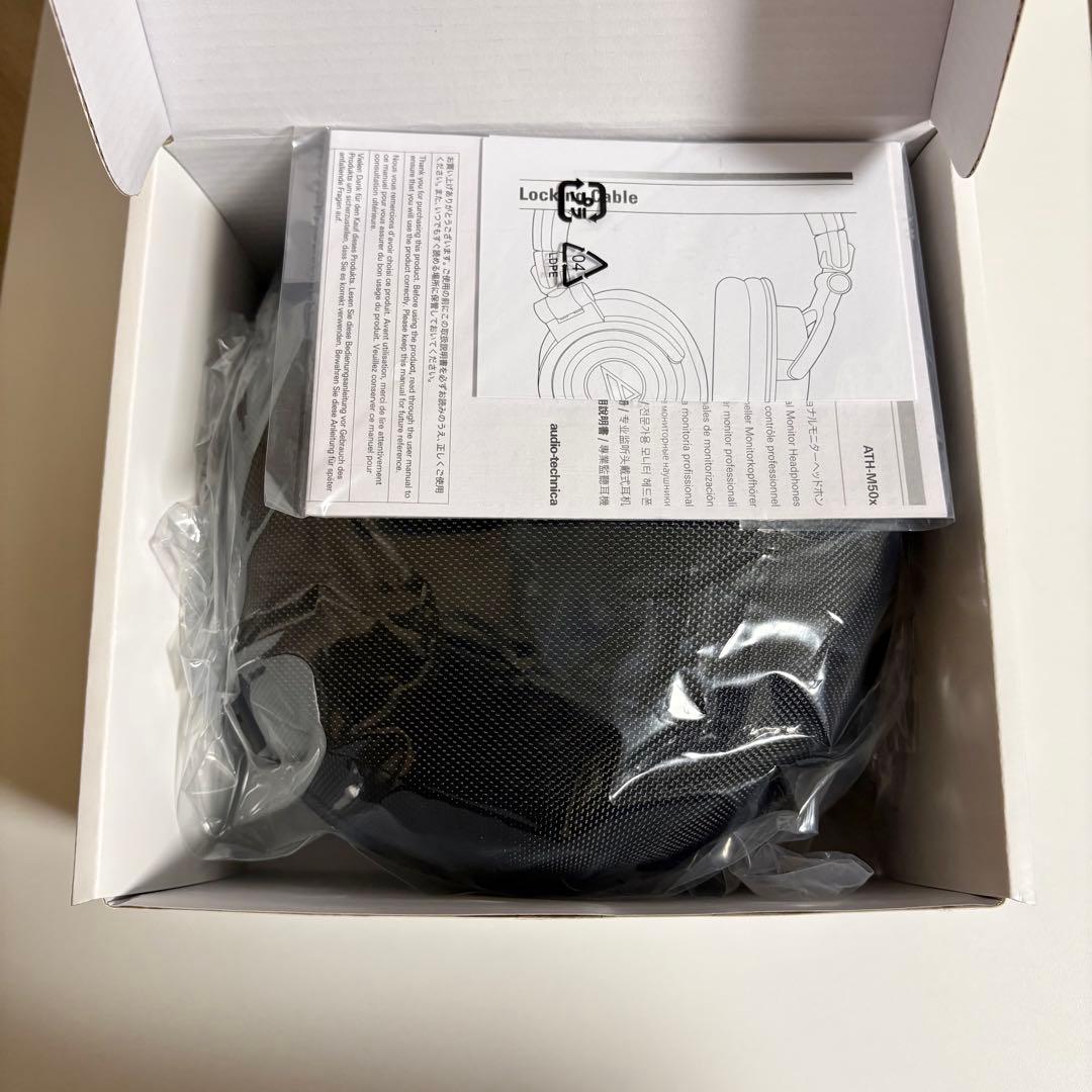 オーディオテクニカ ATH-M50x GM モニターヘッドホン 有線