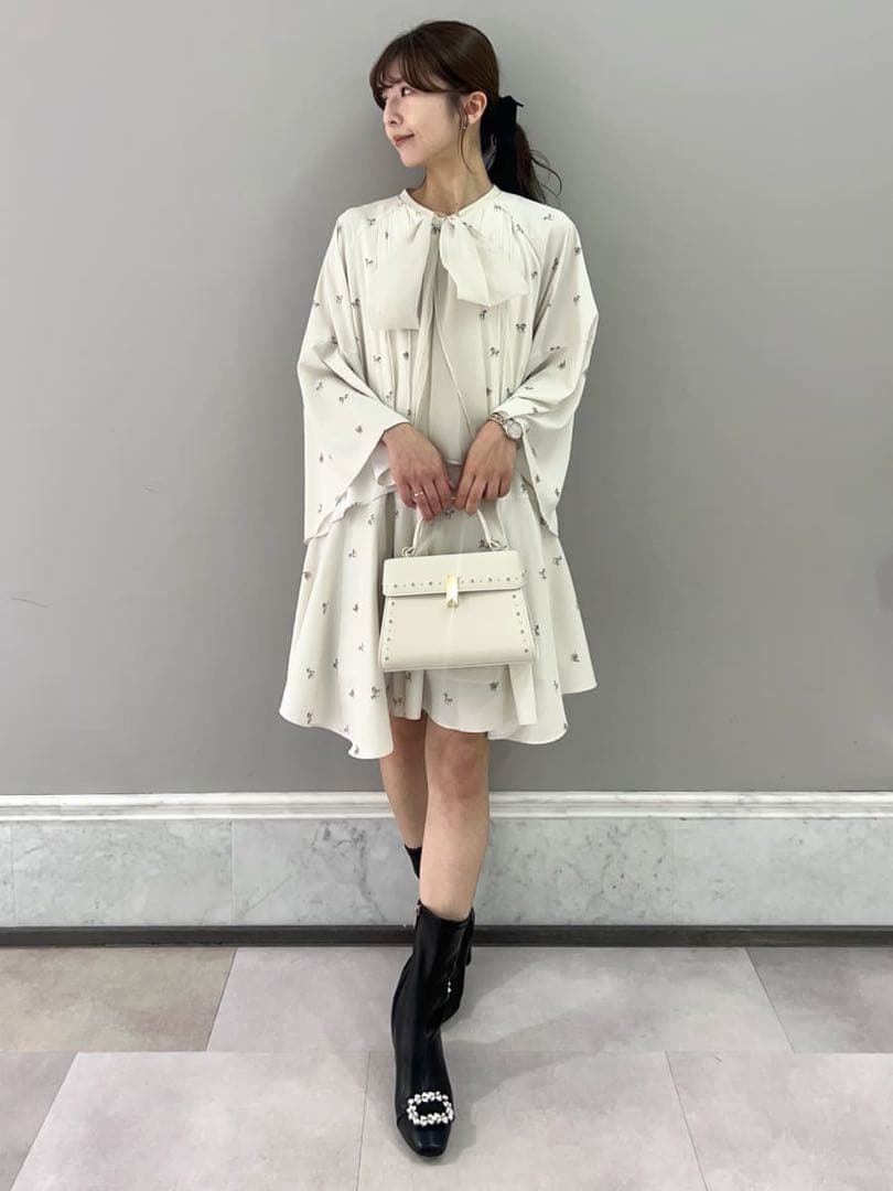 新品✴︎CELFORD セルフォード ビッグリボンフレアワンピース