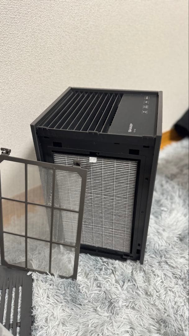 SHARP空気清浄機 FU-T40-Hブラック2025年製