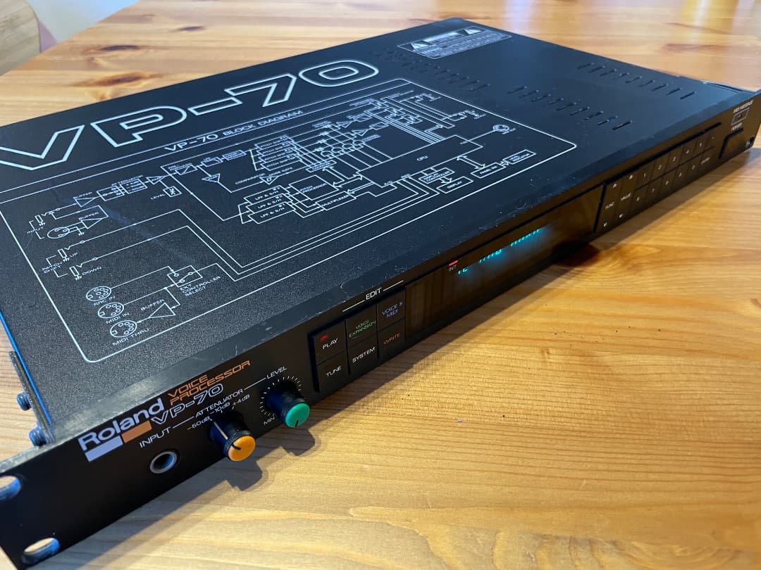 Roland VP-70 ボコーダー／ヴィンテージ音声プロセッサー 動作品
