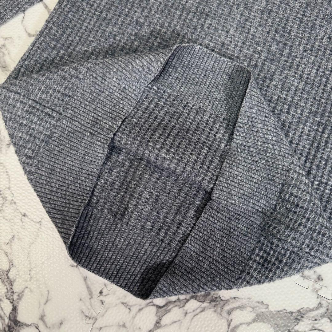 1piu1uguale3 セーター　ワッフルニット　カシミヤ混　大きいサイズ